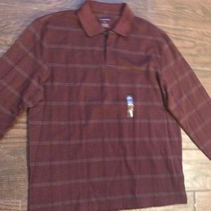Van Heusen Long sleeve Plaid shirt